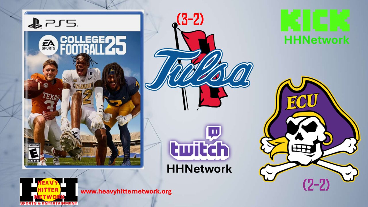 CFB25: TULSA vs EAST CAROLINA