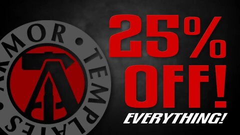 25% OFF SALE at Armor Templates