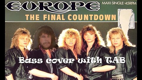 Europe - The Final Countdown (cover with TAB)