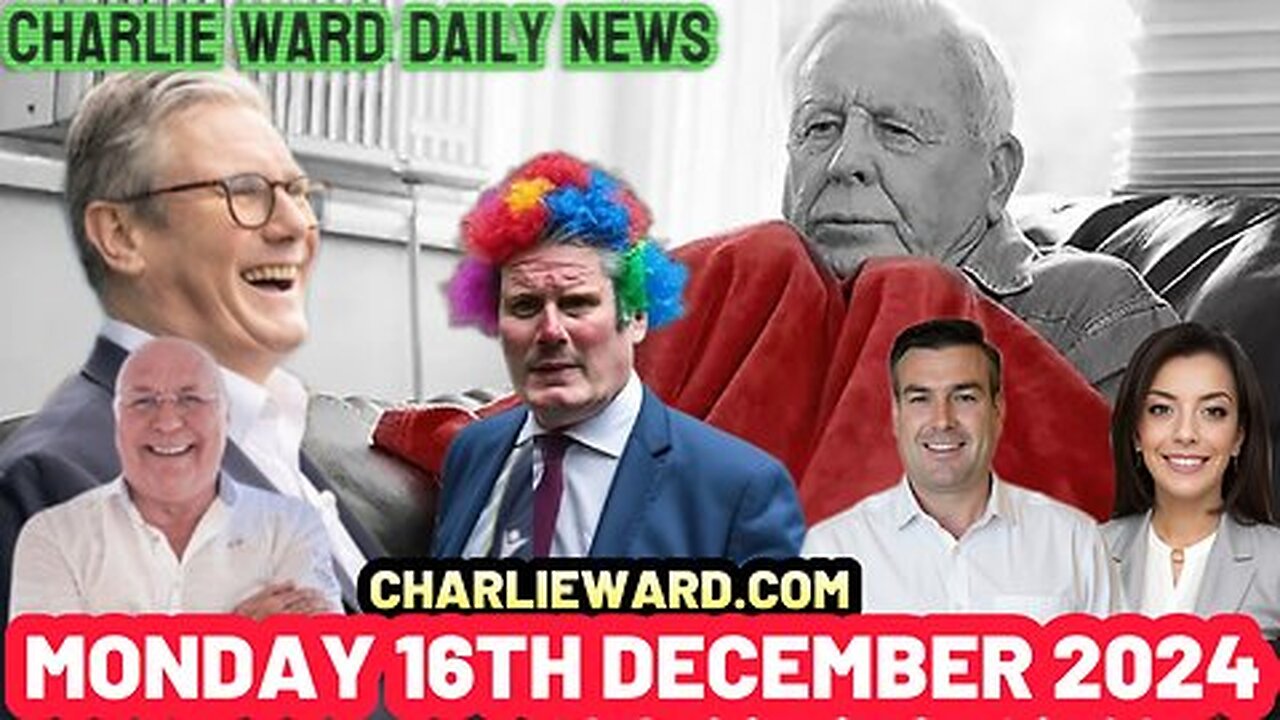 CHARLIE WARD DAILY NEWS WITH PAUL BROOKER & DREW DEMI MONDAY 16TH DECEMBER 2024