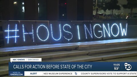 Housing, homeless advocates call for action ahead of State Of The City address