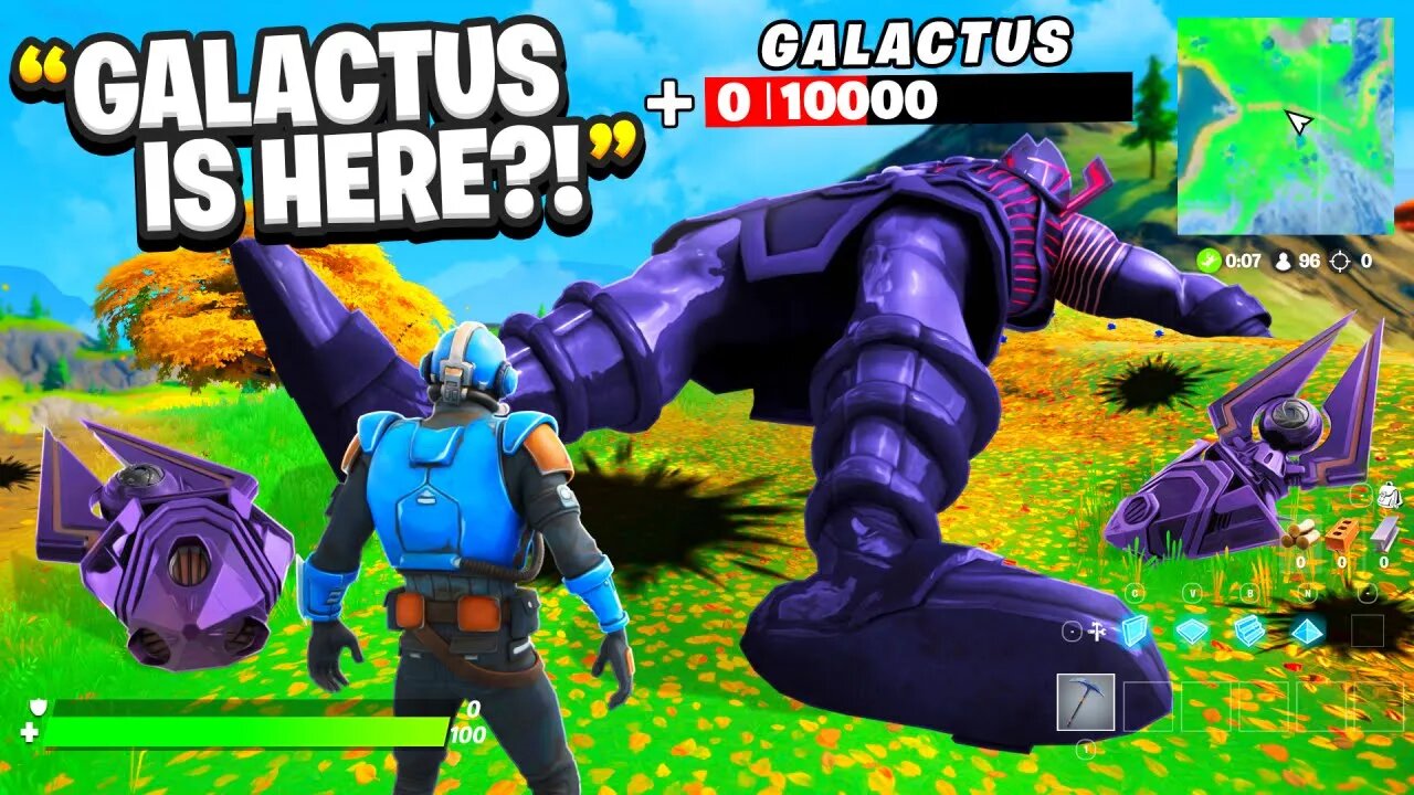GALACTUS Live Event Prank On Shadical - Fortnite