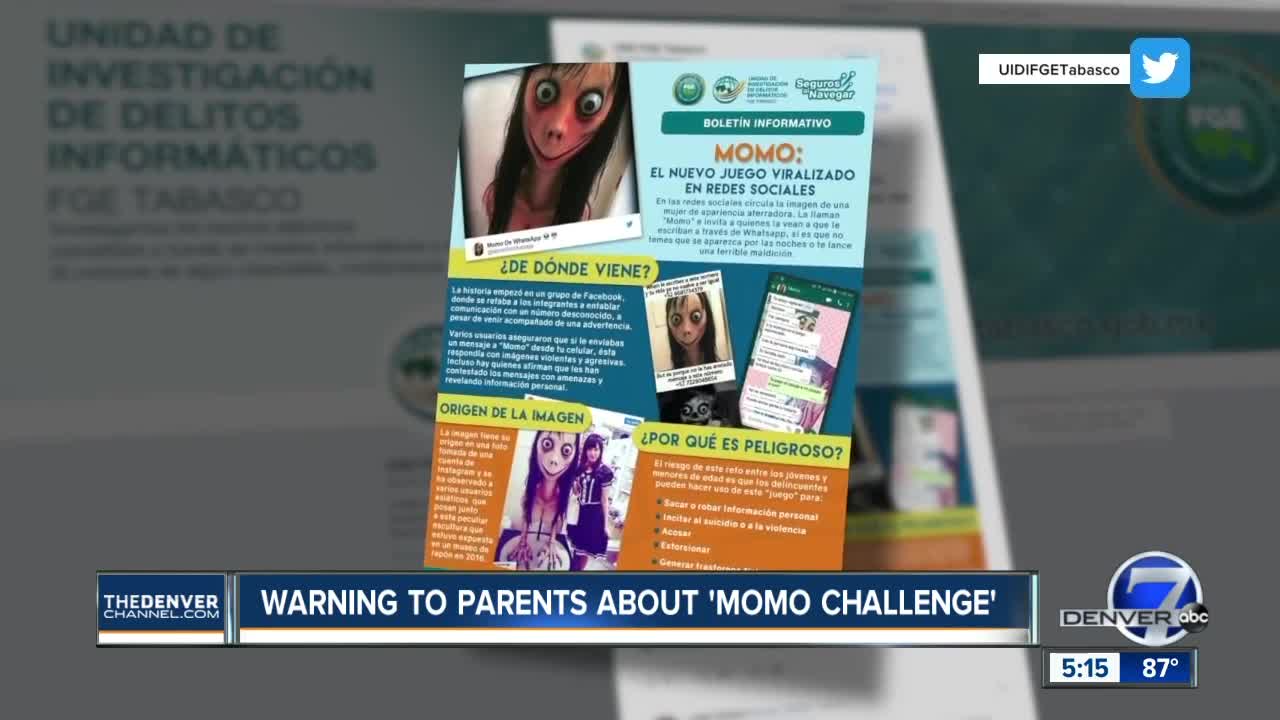 Disturbing 'Momo Challenge' suicide game concerning schools, parents