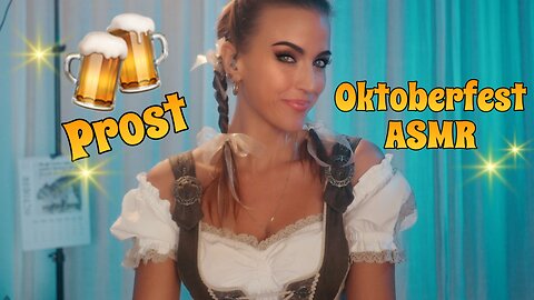 ASMR Gina Carla 🍻 Prost Germany 🇩🇪 Oktoberfest Special!