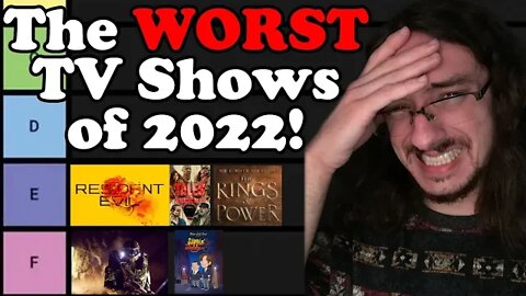 The WORST Shows of 2022! Which is the ABSOLUTE Worst? Rings of Power vs Halo vs Slippin Jimmy!