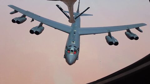 B-52 Stratofortress Conducts a Presence Patrol