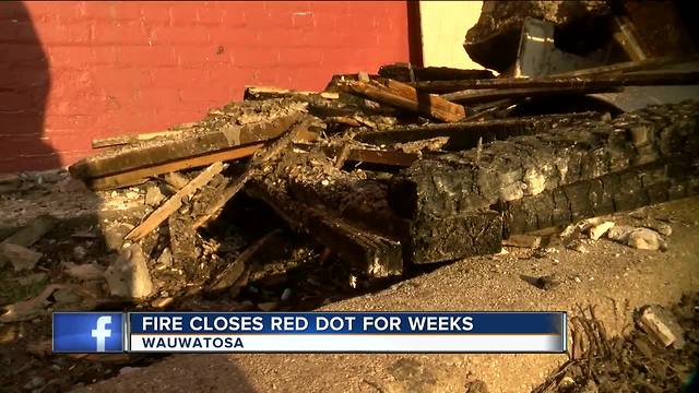 'We'll come back strong': Wauwatosa restaurant Red Dot catches fire