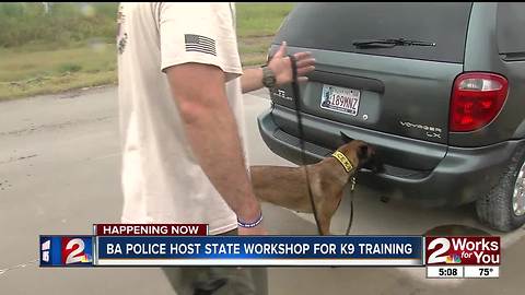 K9 training workshop in Broken Arrow