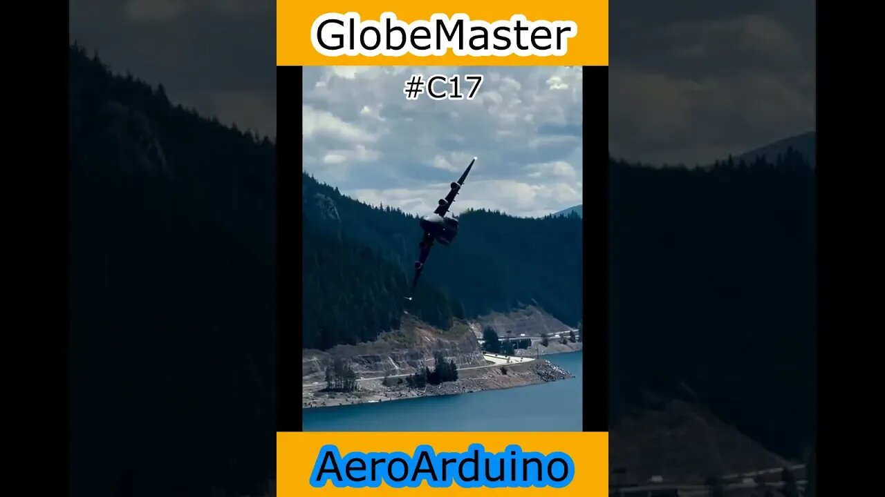 Watch Fast #C17 GlobeMaster #Fly #Aviation #AeroArduino