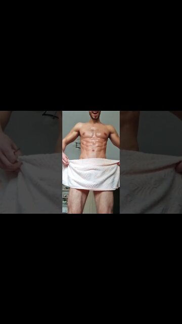 I drop the Towel 😳 #shorts