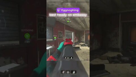 best head glitch on embassy hardpoint #callofduty #mw2 #shorts