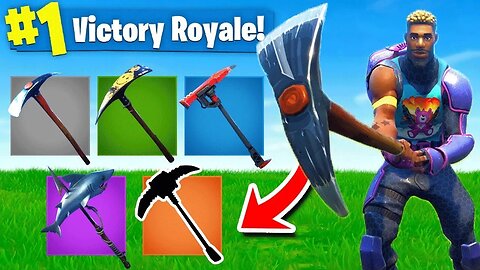 4 Different Pickaxes in the Same Fortnite Match😳