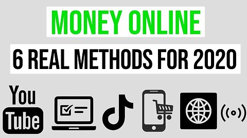 How To Make Money Online In 2020 (2021) 💸 (6 REAL Methods)