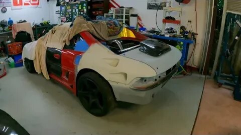 World Time Attack MR2 Crash Repair Update #8