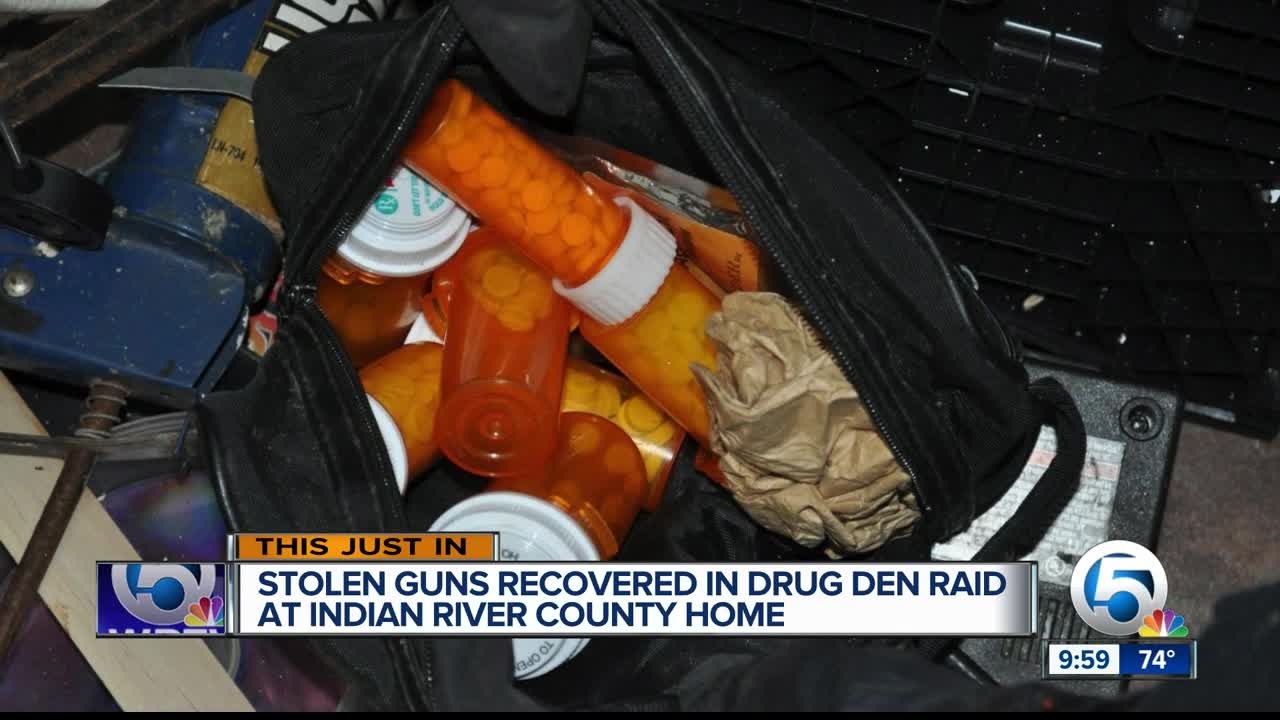 SWAT Team and Detectives raid "drug den" in Indian River County