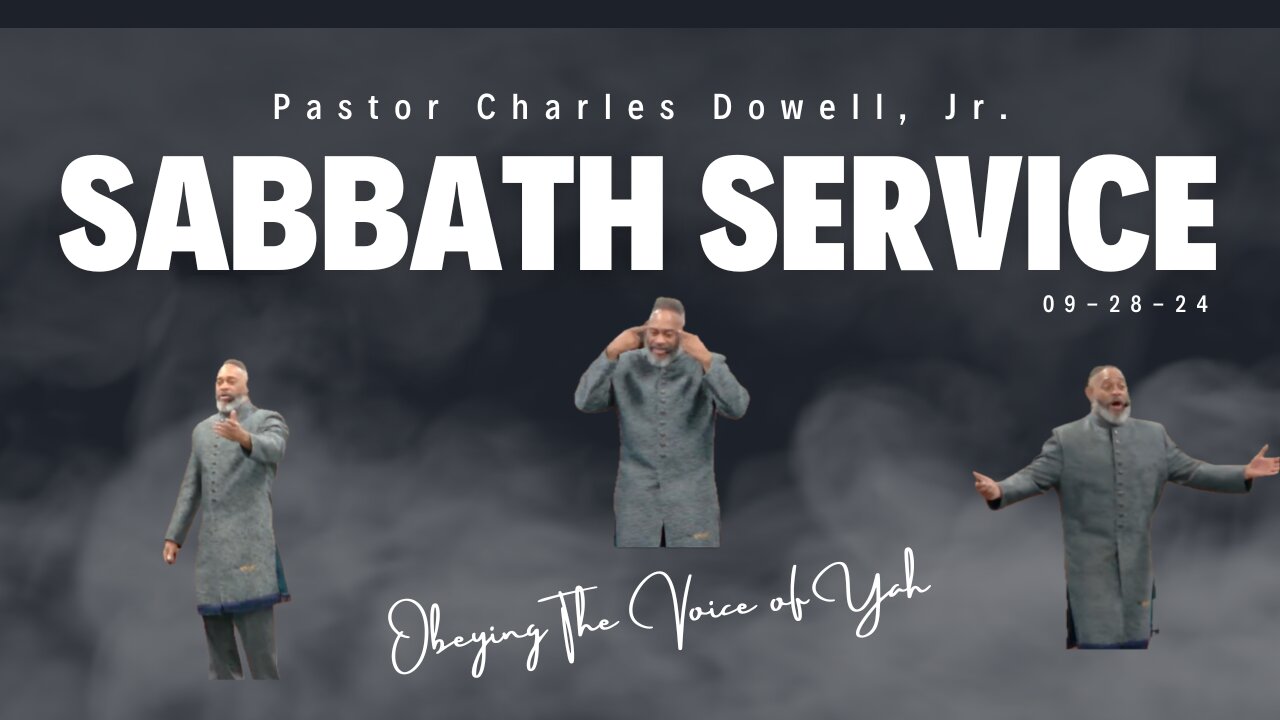 Sabbath Service 2024-09-28 | Obeying The Voice of Yah |