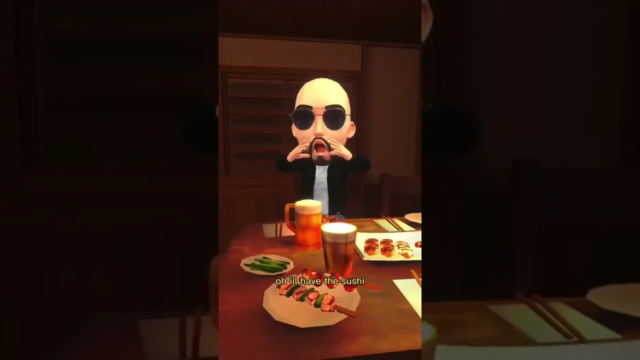 Tate On Sushi - Tate Funny - Tate Animated