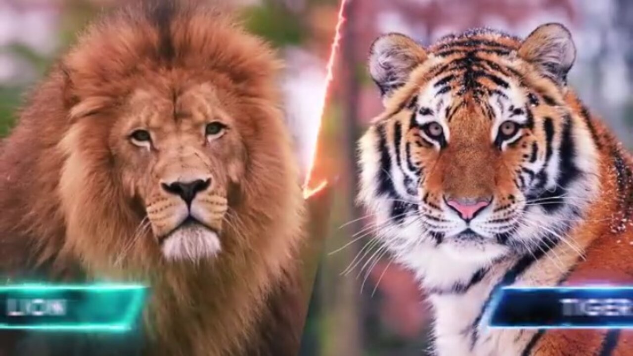 lion VS tiger