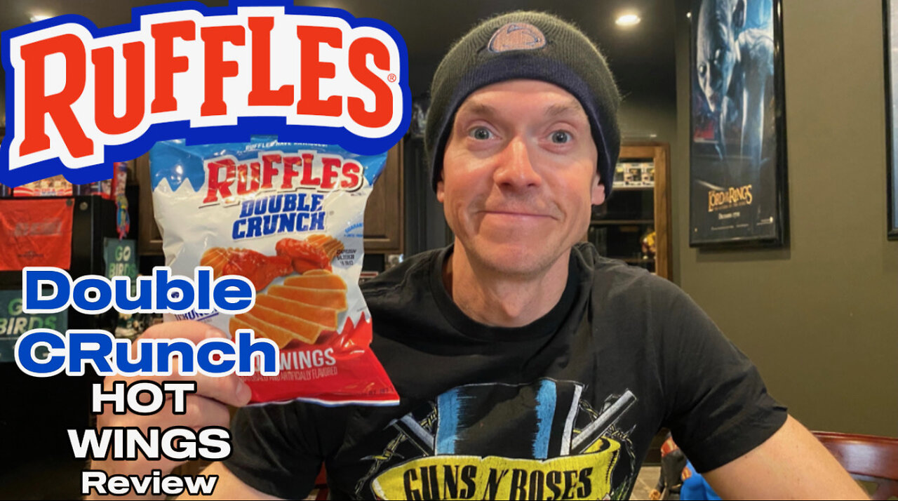 Ruffles Hot Wings Double Crunch Chips