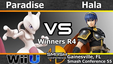 Paradise (Mewtwo) vs. Hala (Marth & Ike) - Winners R4 - SC55