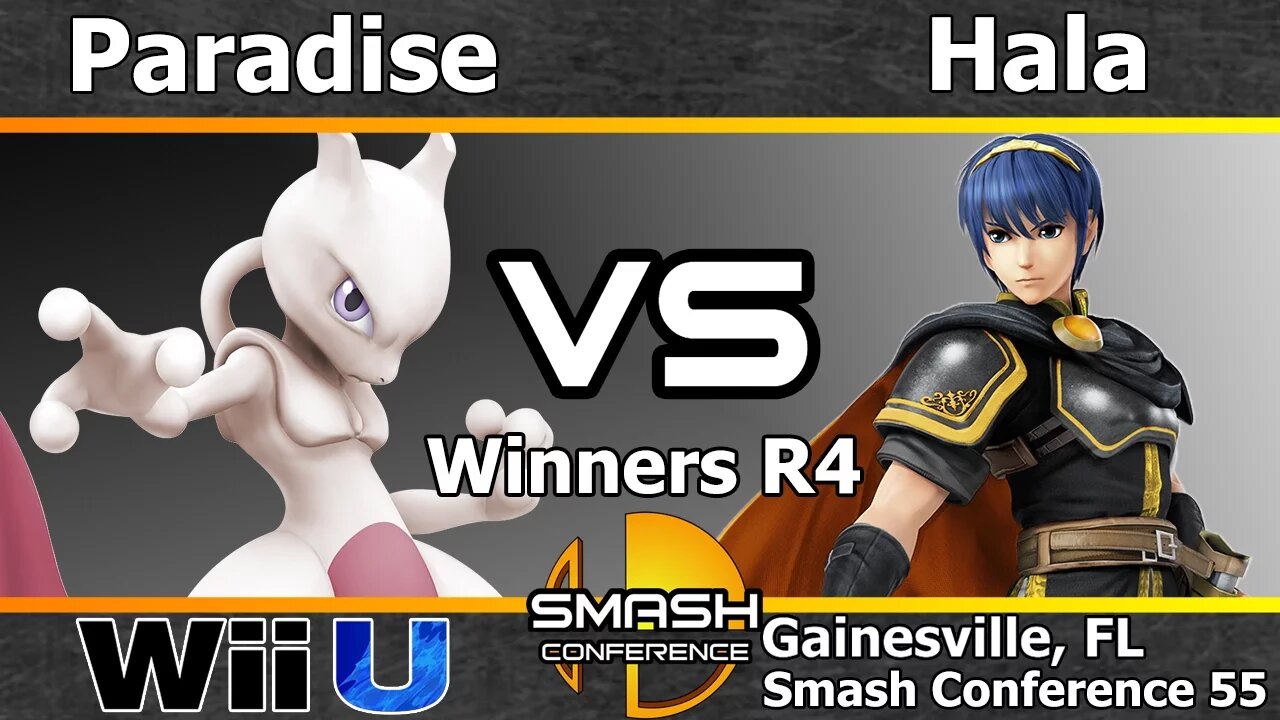 Paradise (Mewtwo) vs. Hala (Marth & Ike) - Winners R4 - SC55