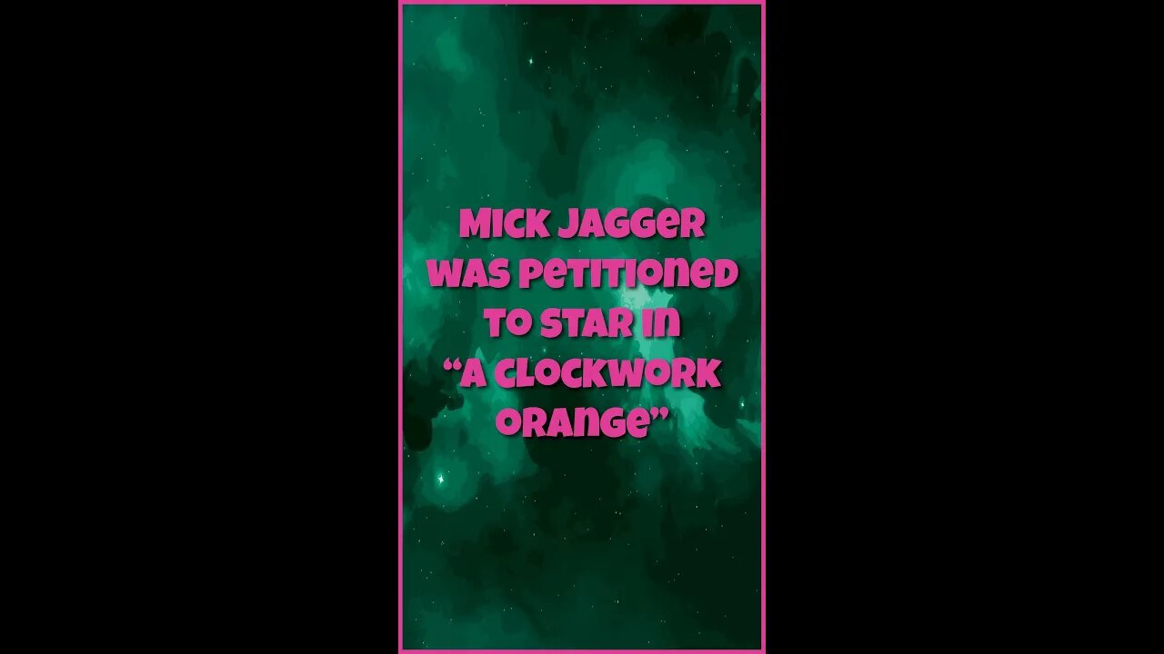 THE BEATLES Wanted MICK JAGGER to Star in A Clockwork Orange - #CinemaFacts