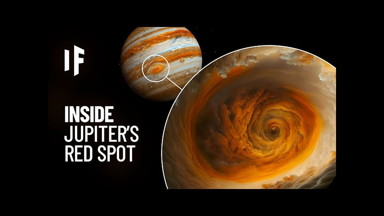 What if you fell into Jupiter's red spot?