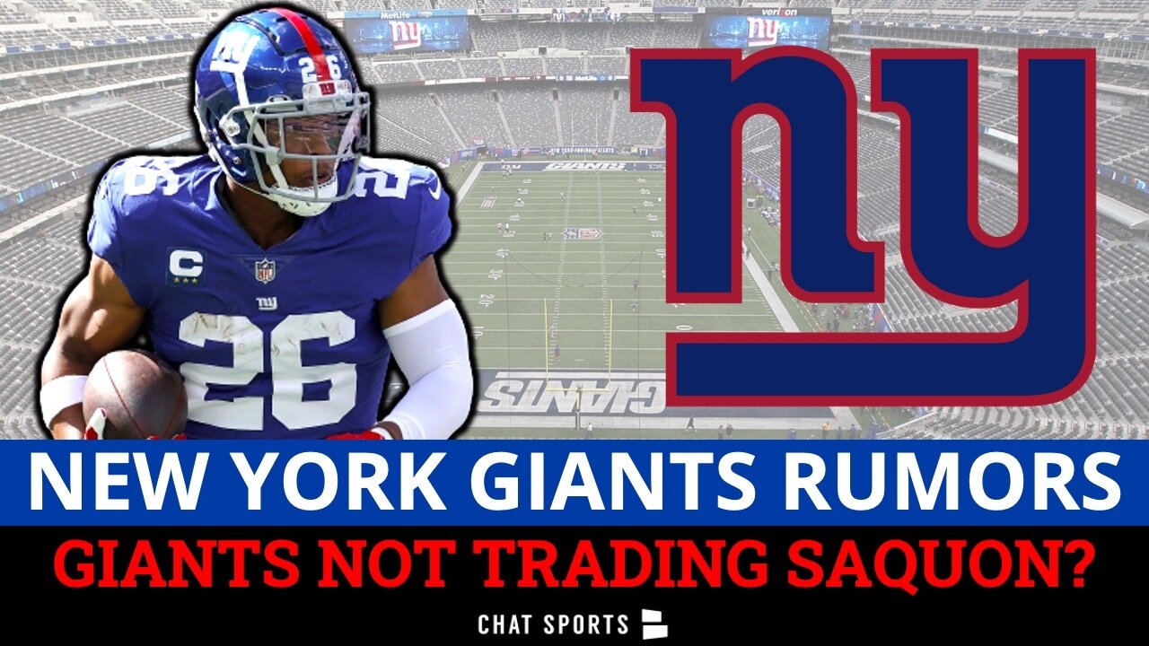 Giants NOT Trading Saquon Barkley? Joe Schoen Speaks On Saquon Barkley Trade Rumors | Giants Rumors