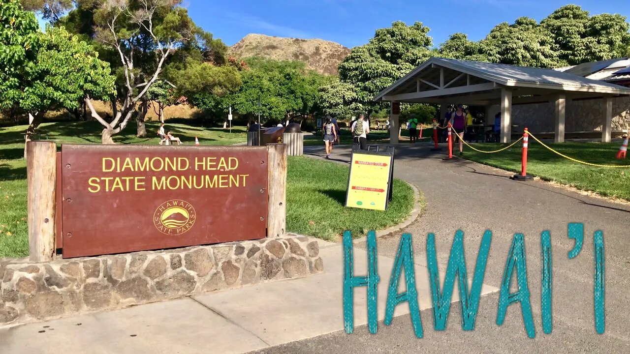 Diamond Head State Monument in Honolulu, Hawaii Tour