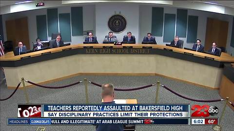 Teachers reportedly assaulted at Bakersfield High School