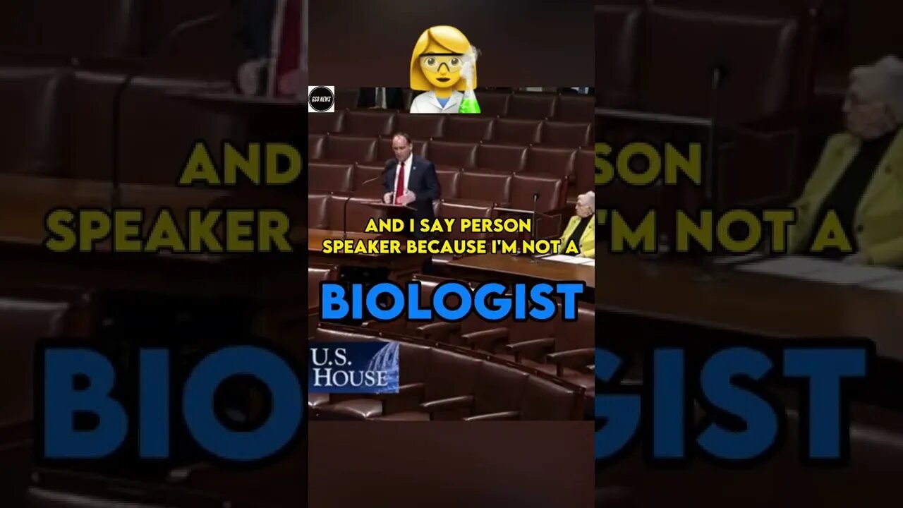 Bob Good: I say Person Speaker because I'm not a biologist