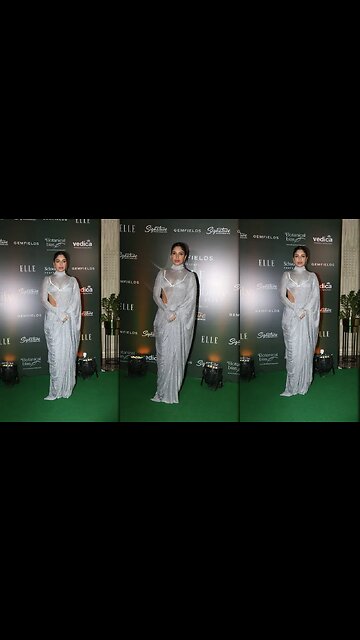 Bhumi Pednekar Arrived at Elle Sustainability Awards 🤩🔥📸