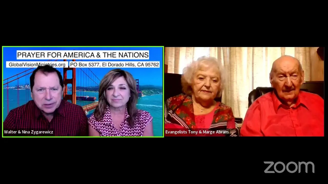 Prayer for America & Nations with Walter & Nina Zygarewicz