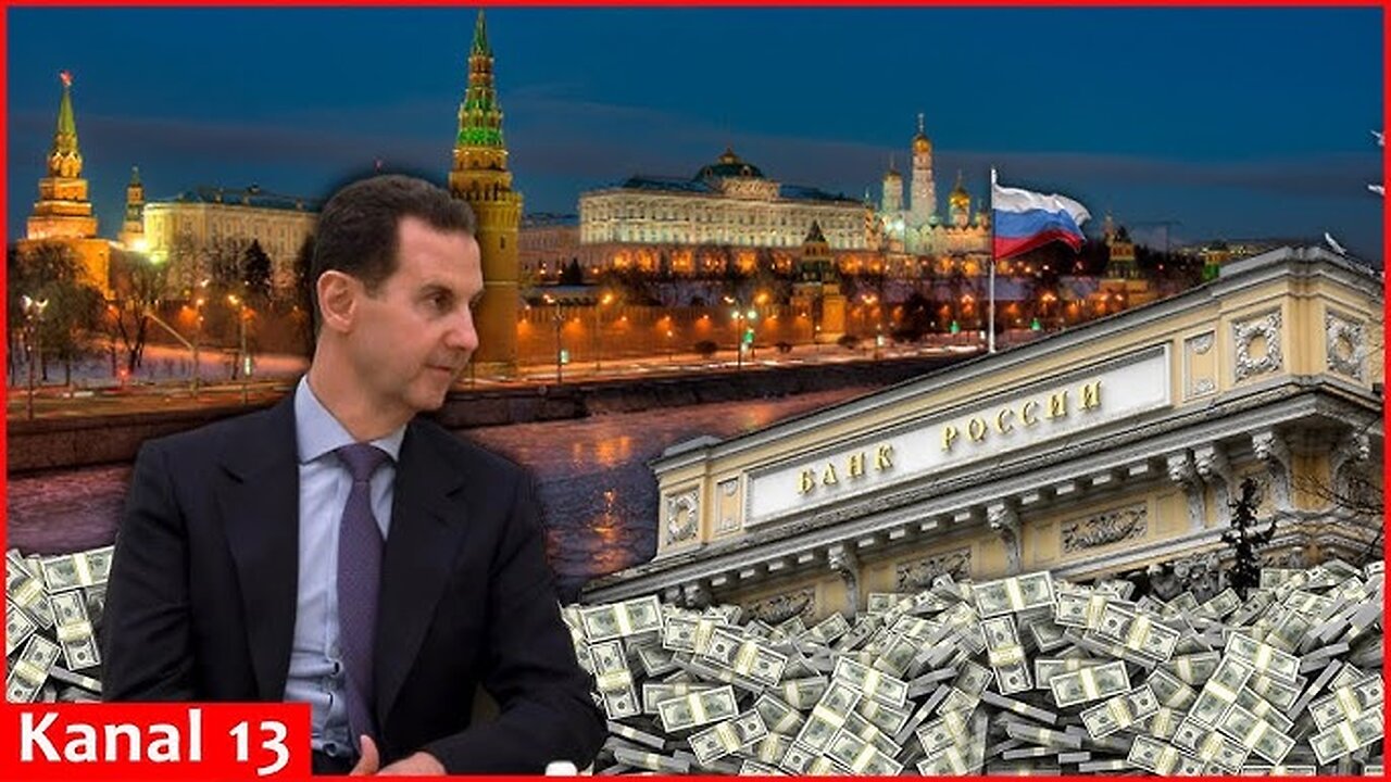 Assad transfers 2 tons of Syrian euros and dollars to Russia