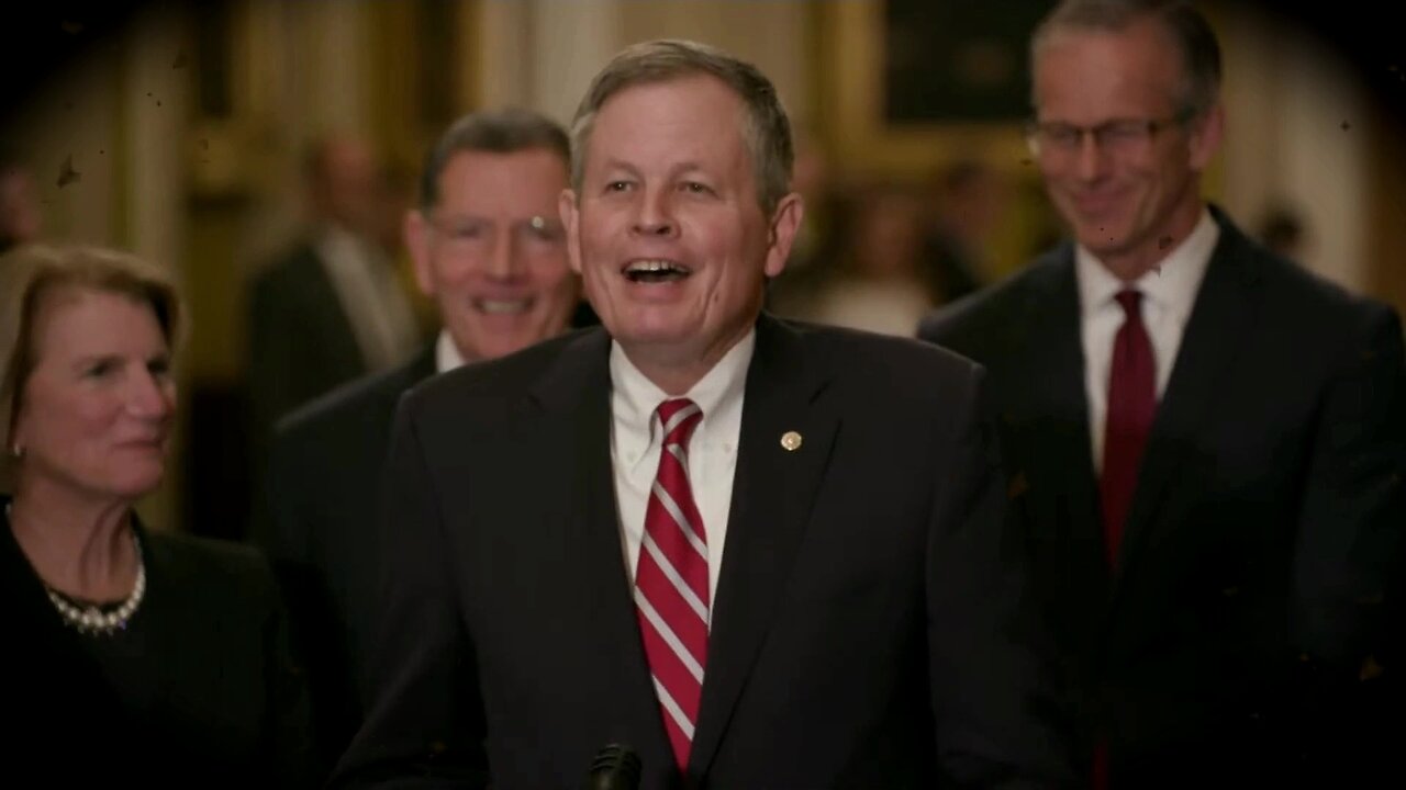 "Hi, I'm Steve Daines, my pronouns are Republican/Majority" - calling out Senator Bob Casey