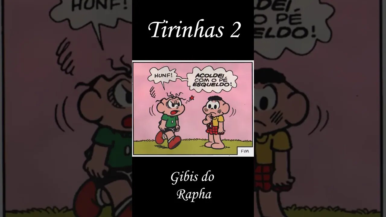 Tirinhas da Turma da Mônica nº 2 | Gibis do Rapha - #shorts