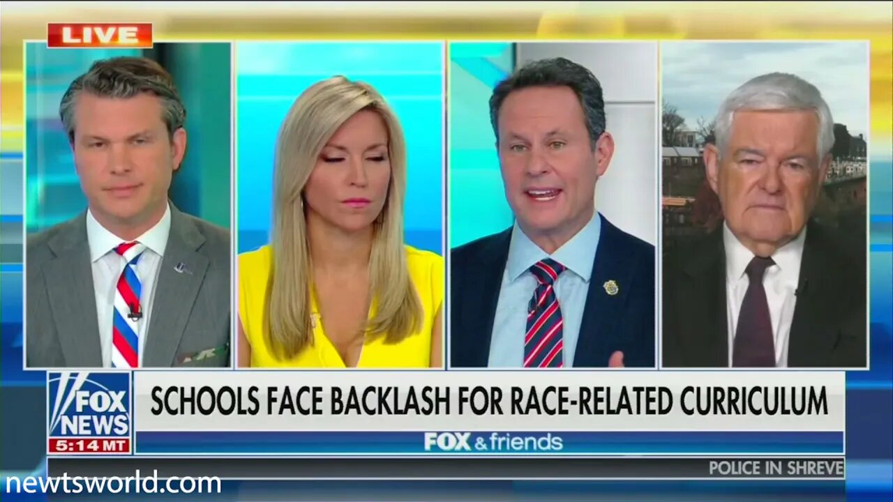 Newt Gingrich on Fox News Channel's Fox and Friends | April 19, 2021