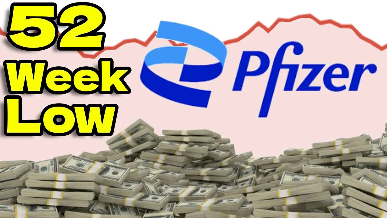 Pfizer is at a 52 Week Low! | Pfizer (PFE) Stock Analysis! |