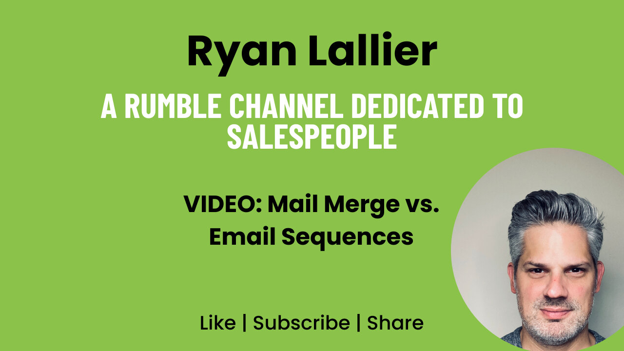 Episode 4: Mail Merge vs. Email Sequences