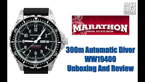 Military Muscle! | Marathon 300m Automatic Diver WW194006 Unbox & Review