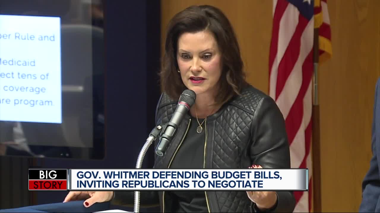 View Gov. Whitmer's 147 line-item vetoes in state budget