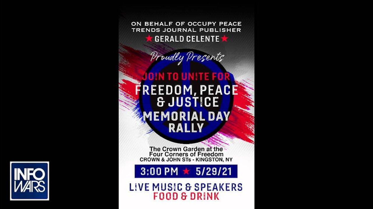 Join The Rally For Freedom Peace and Justice; They Took The Fight Out Of Us - Time To Take It Back