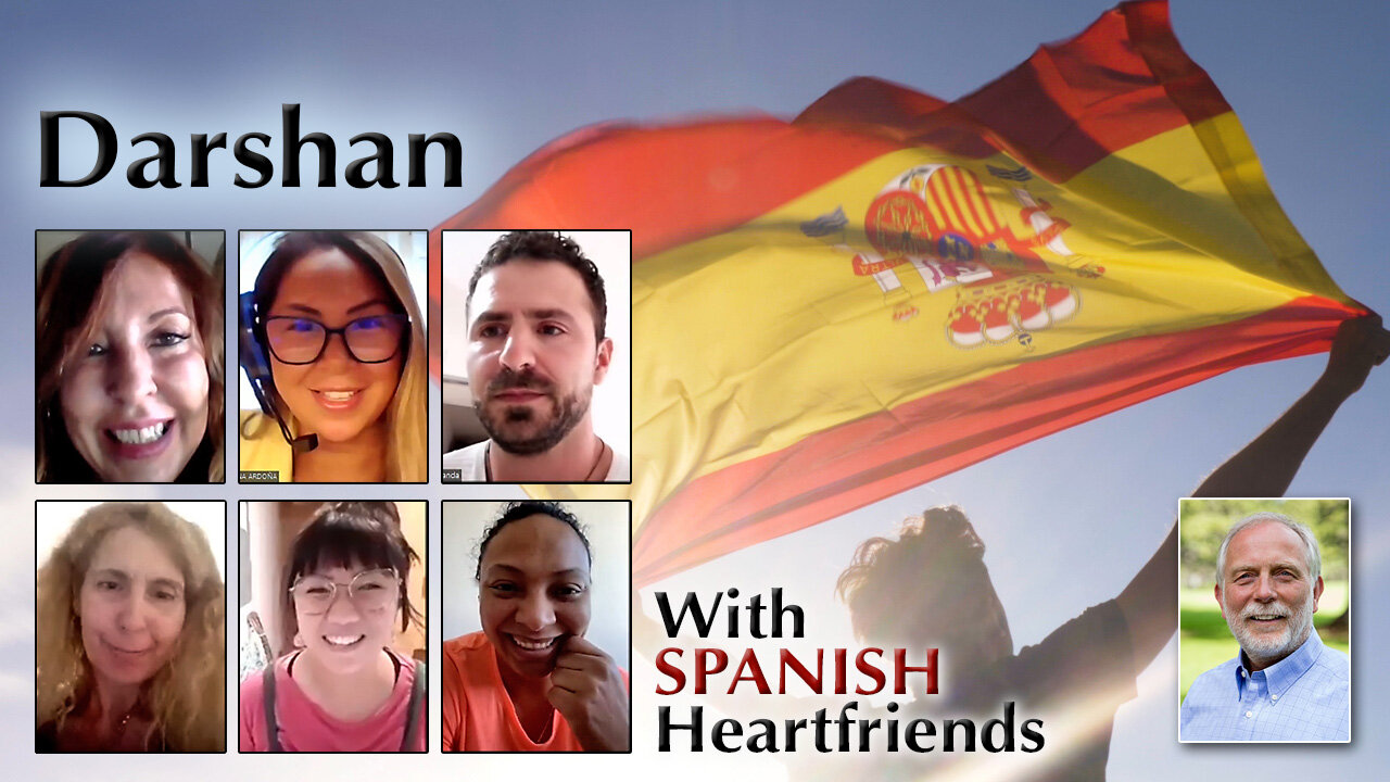 Darshan with Spanish Heartfriends