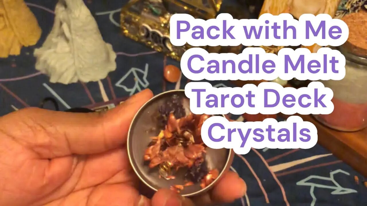 Pack with me my first Shopify Order 🔮Tarot, Crystals, Candle Magic