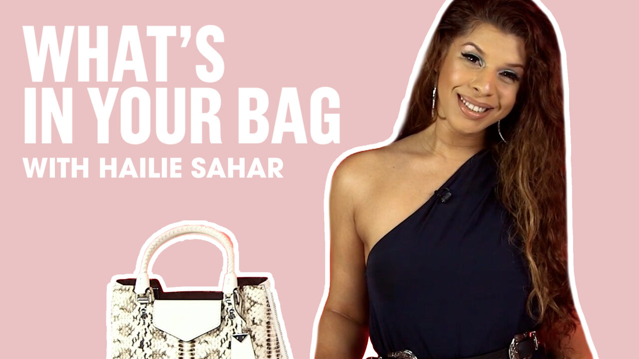 'Pose' Star Hailie Sahar Shows Us What's In Her Bag