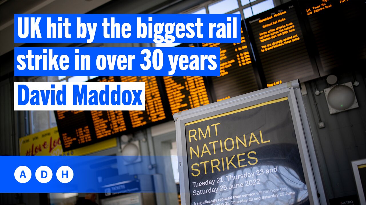 UK hit by the biggest rail strike in over 30 years: UK Report with David Maddox | Alan Jones