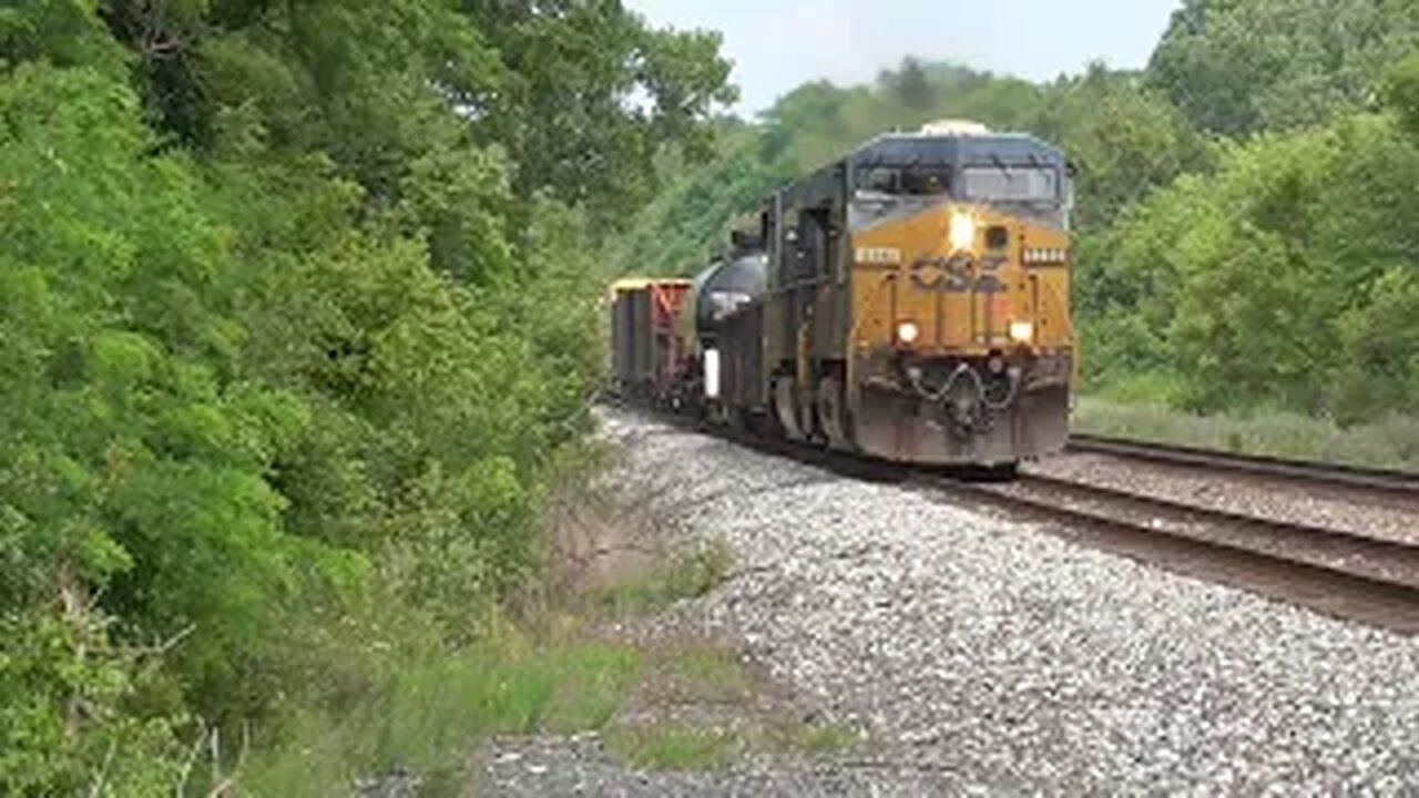 CSX L321 Local Manifest Mixed Freight Train from Lodi, Ohio July 22, 2023