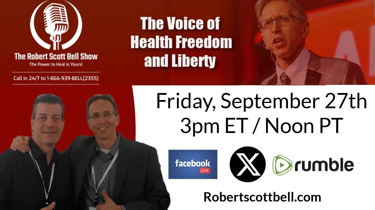 Health Freedom Expo! Health Truth Media Bias, Cell Tower blocked, Infant Death Rates Shift, Moderna Vaccine Trial controversy -The RSB Show 9-27-24