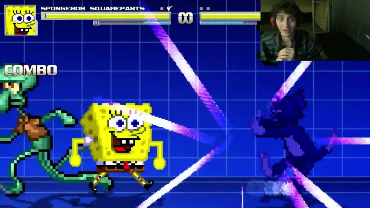 SpongeBob SquarePants VS Tom Cat From The Tom and Jerry Show In An Epic Battle In MUGEN