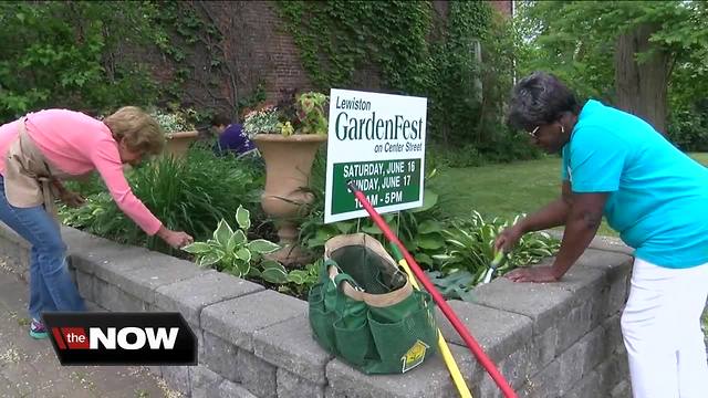 Getting "down & dirty" with Lewiston Garden Club